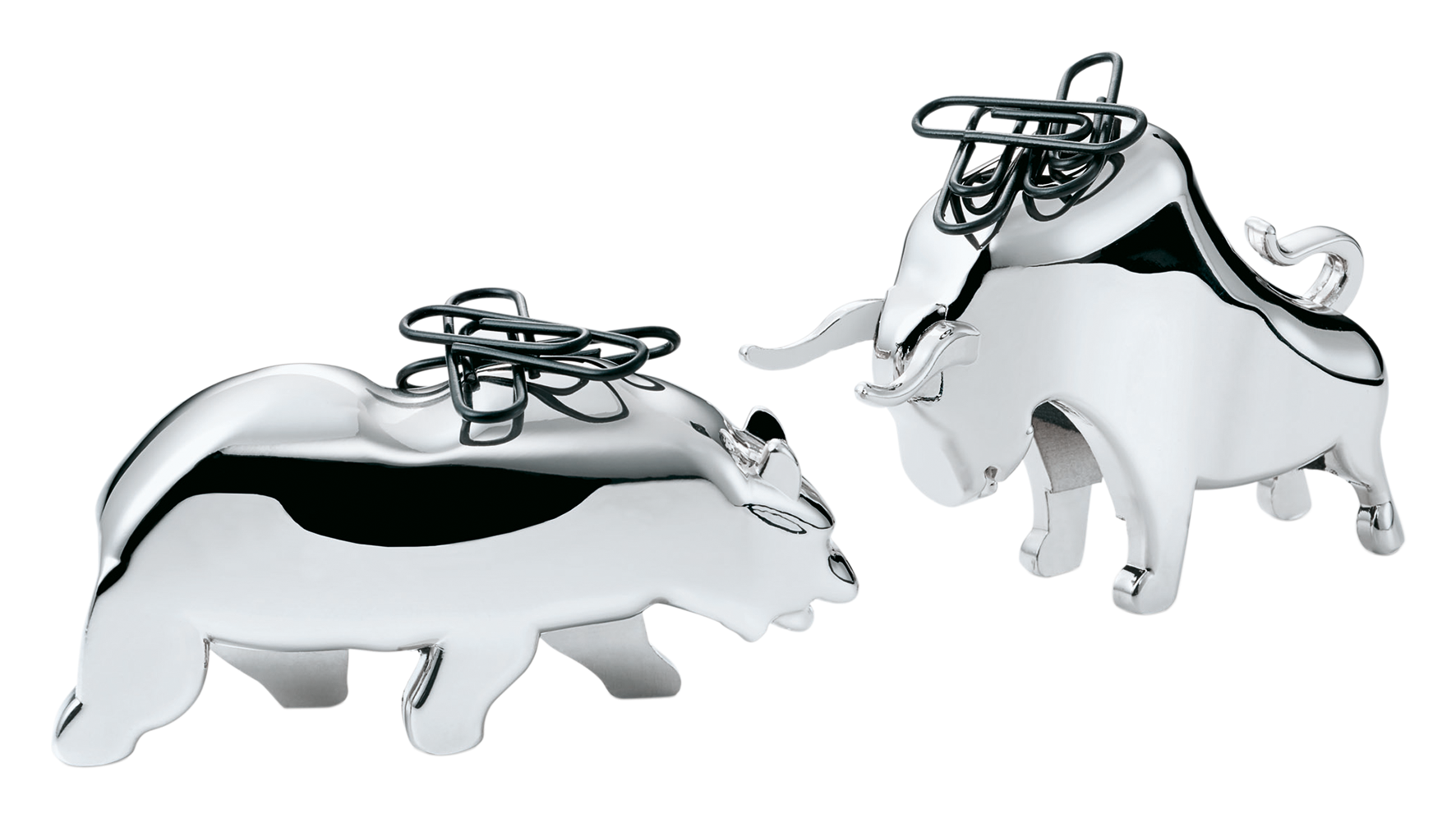 Büroklammerhalter Bull & Bear