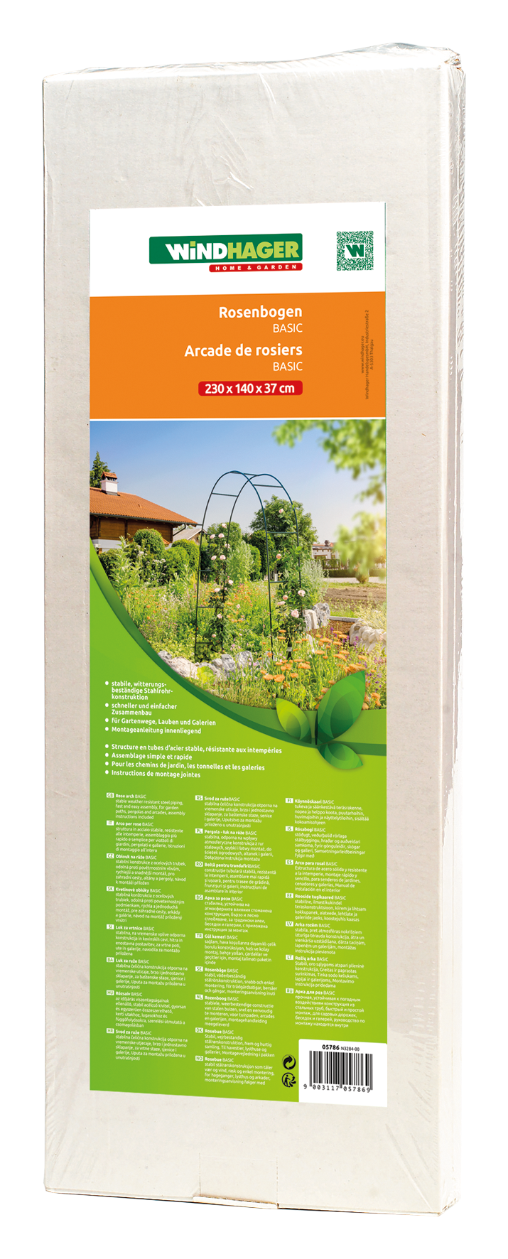 Rosenbogen 230x140x37cm