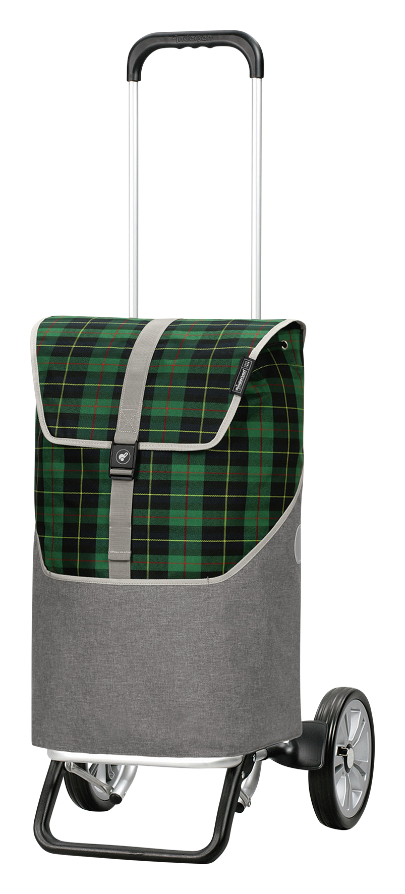 Einkaufswagen Alu Gese grün