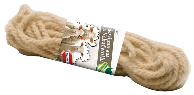 Schafwoll-Bindekordel 10m