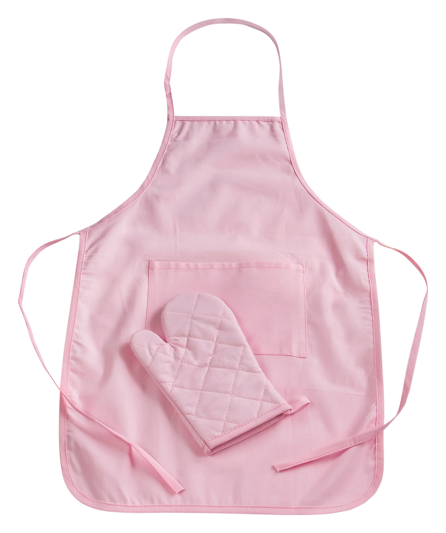 Kinderschürze Küchenfee rosa