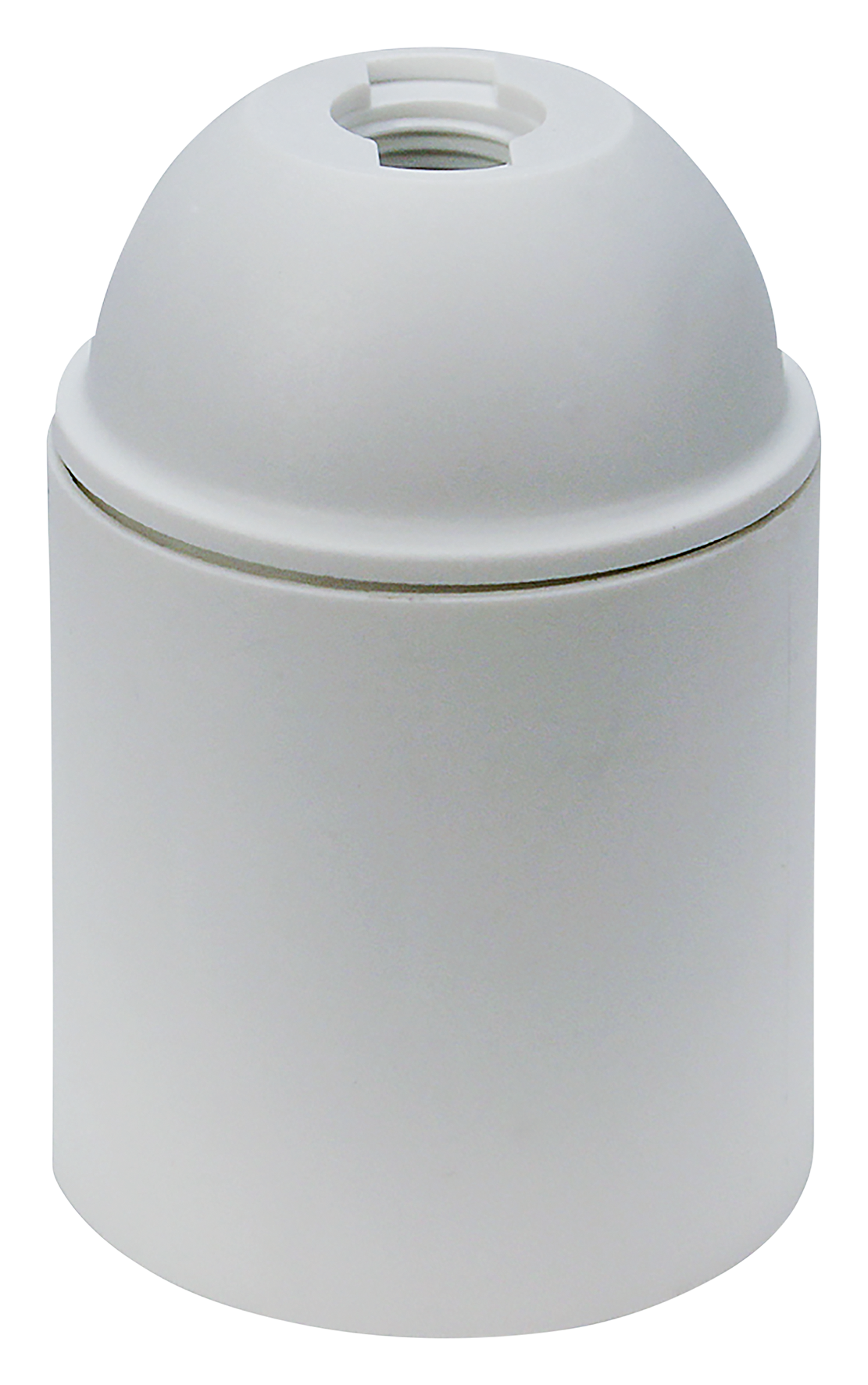 Lampenfassung E27 glatt ws