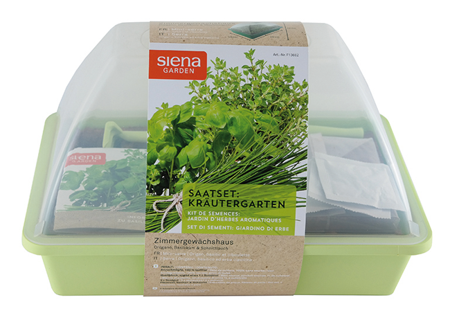 Gewächshausset Kräuterg. Grün