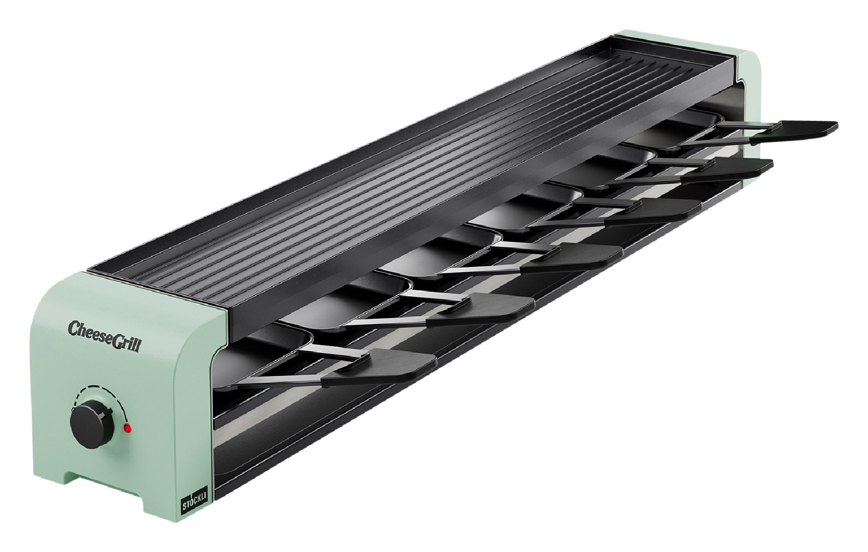 Racletteg.CheeseGrill 6green
