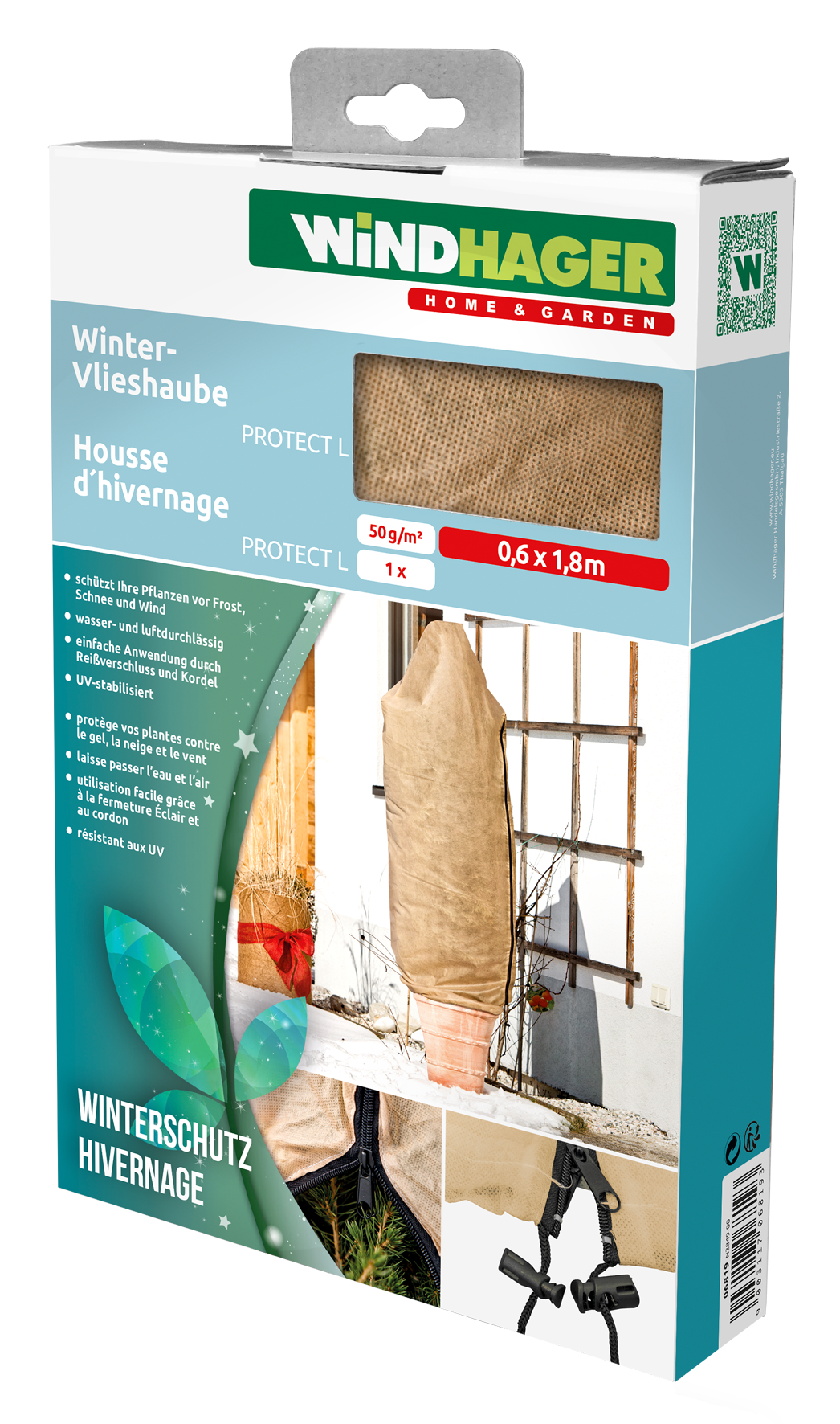 Winterschutzhaube 1.8x0.6m