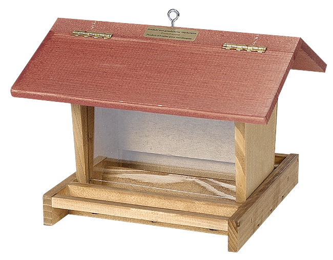 Vogelfutterhaus Rigi rot