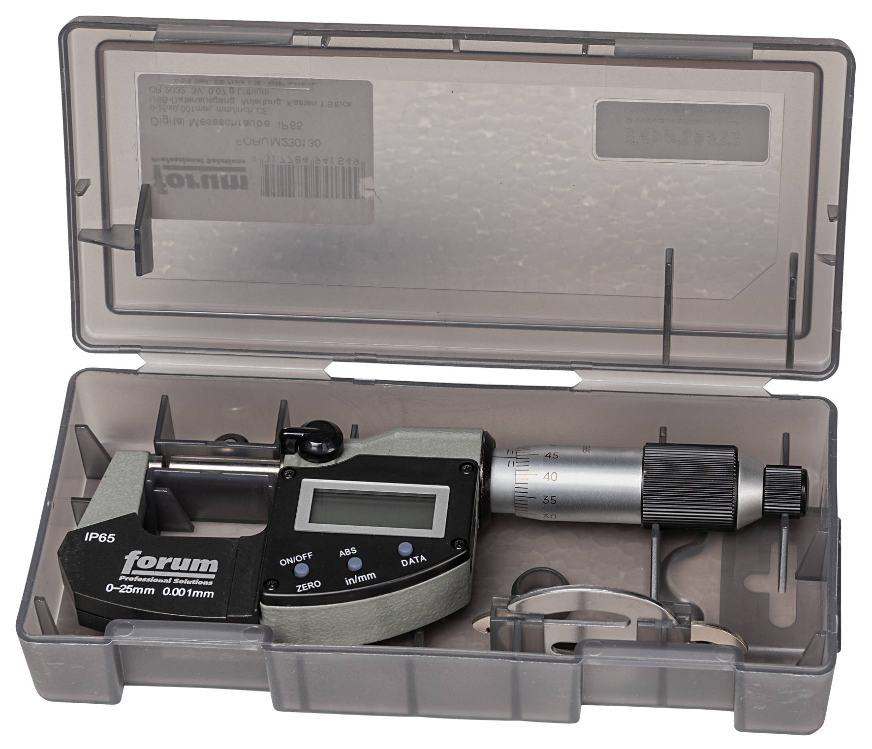 Bügelmessschrauben 0-25 digi