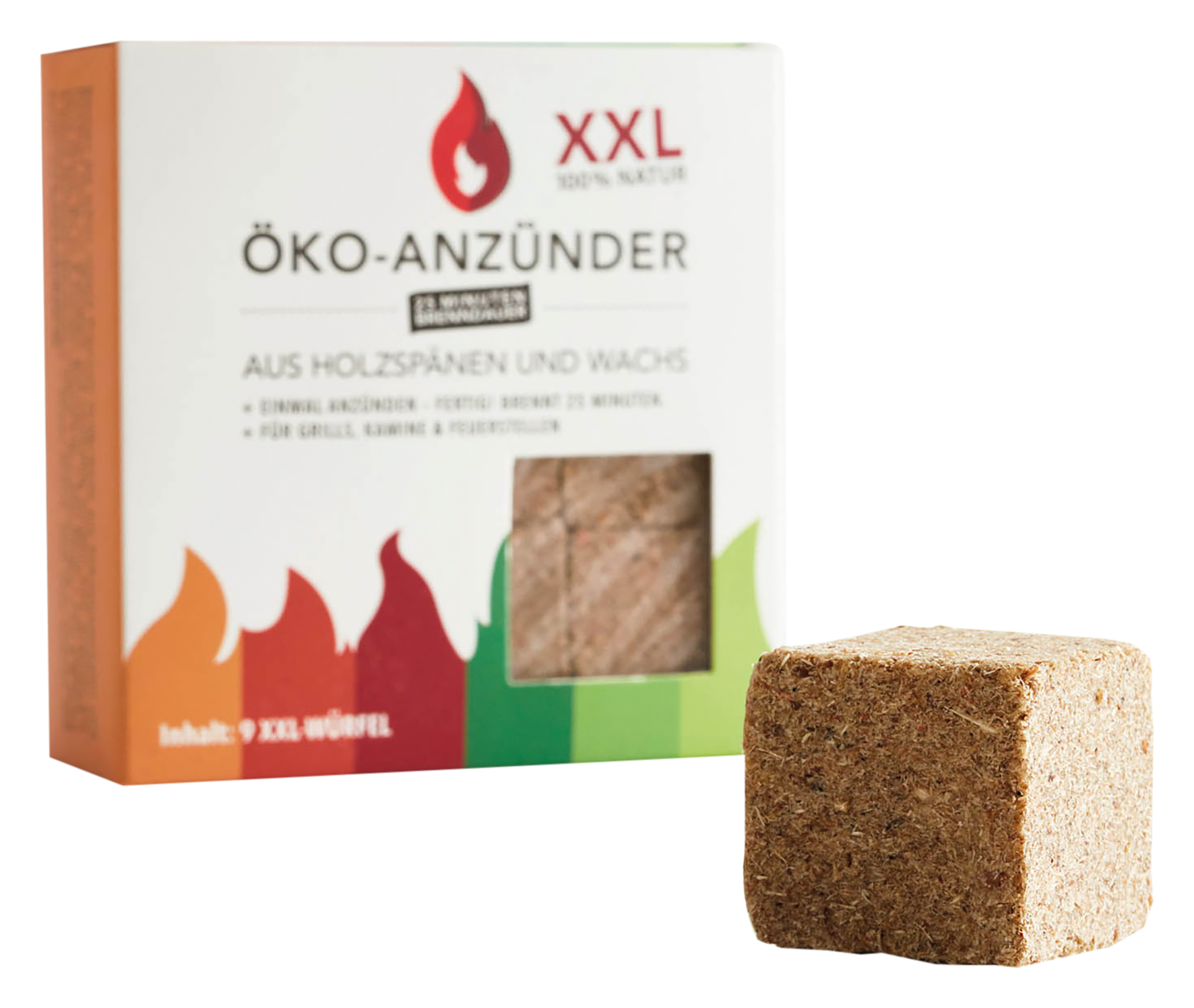 Grillanzünder XXL 9 Anzündwür.