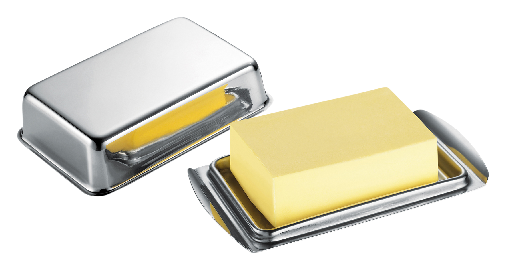 Buttedose m.Deckel Inox