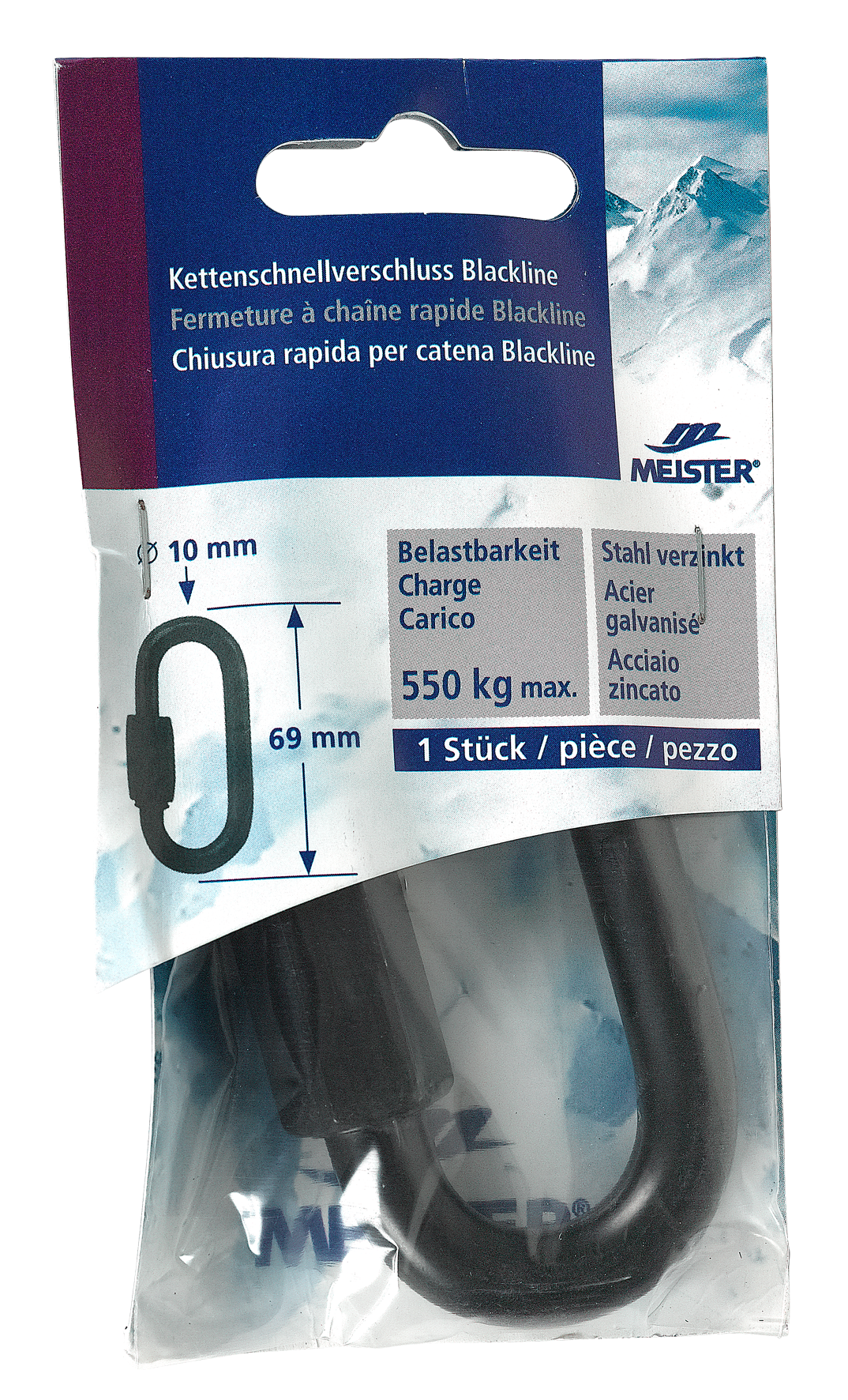 Kettenschnellv. Blackl 10x69