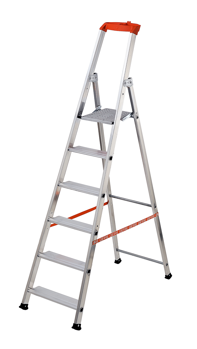 Stufenstehleiter Profi 6