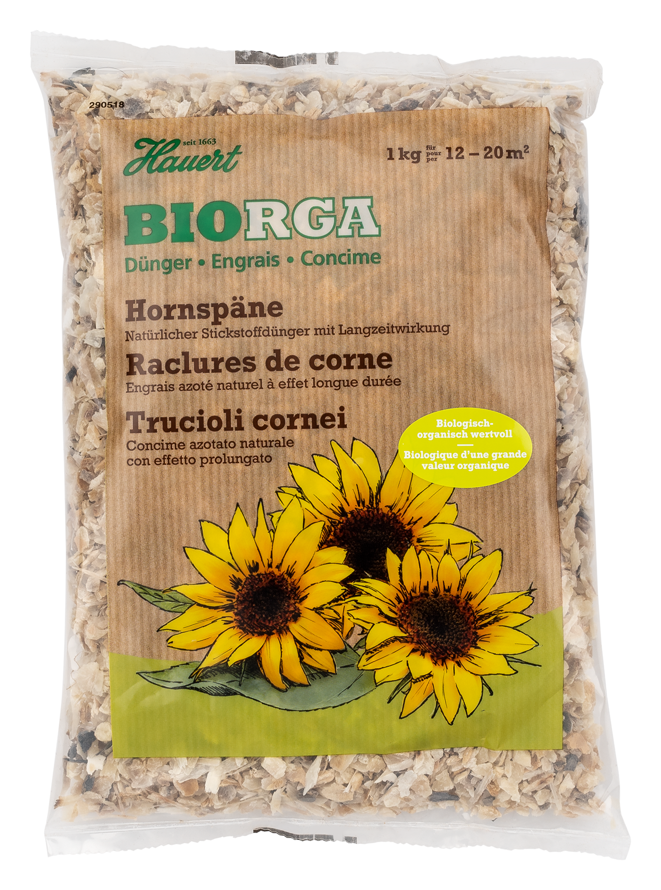 Hornspäne Biorga 1kg