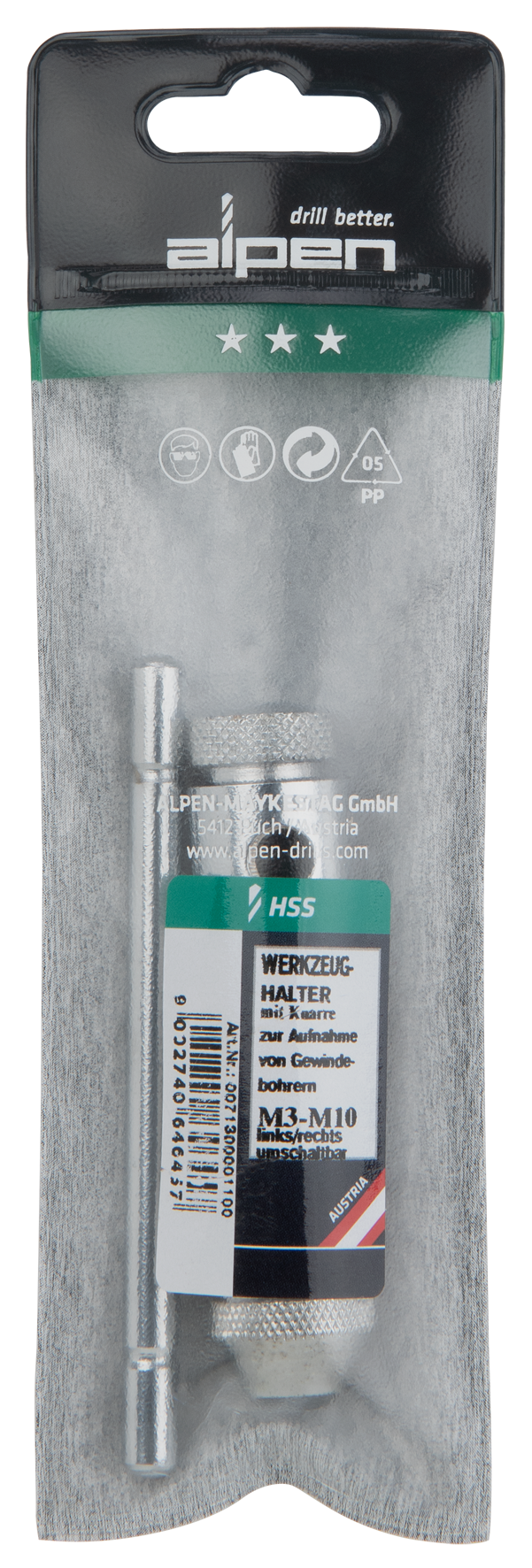 Werkzeughalter Gr.1 M3-M10