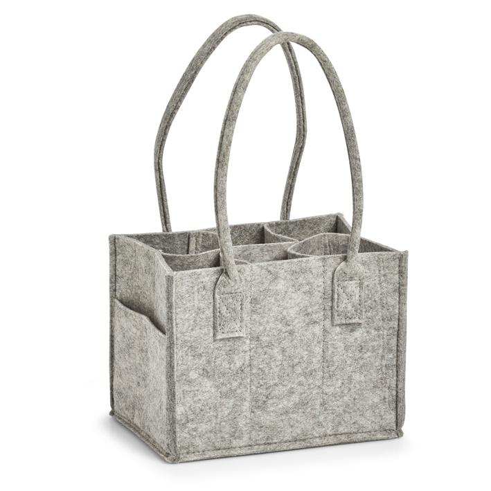 Tragtasche für 6Flaschen Filz