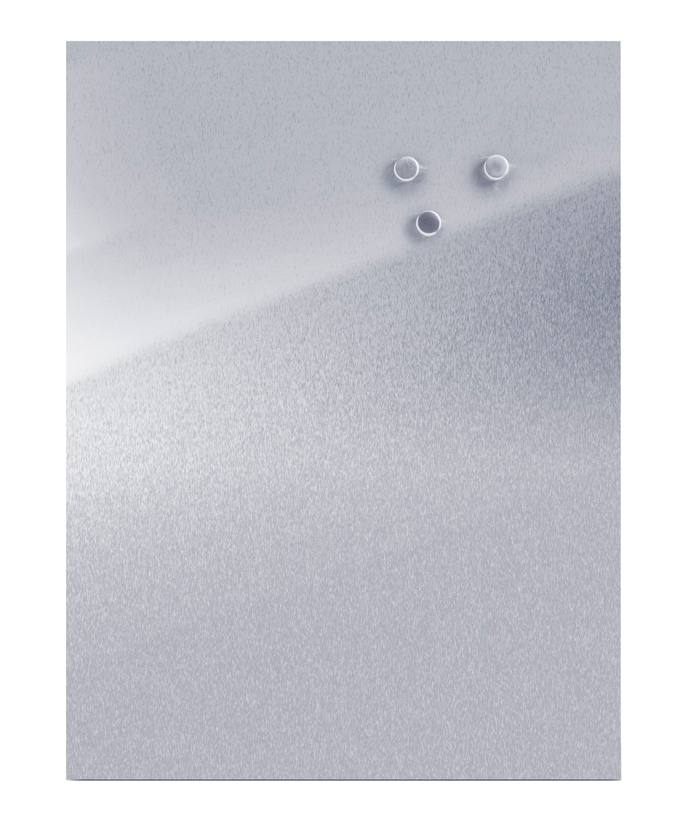Magnettafel Inox 60x80cm
