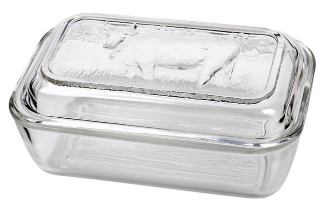 Butterdose Kuh 17x10.5x7cm