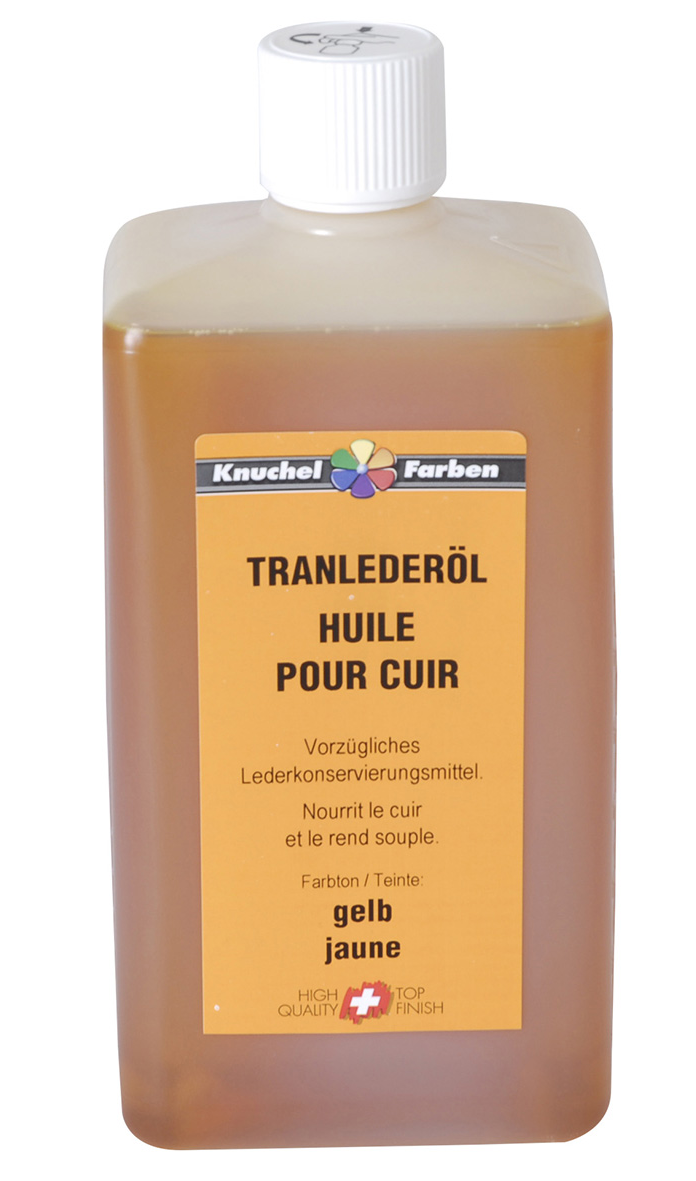 Tranlederöl 1000 ml gelb