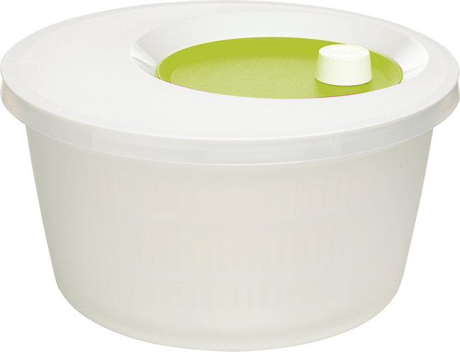 Salatschleuder Basic weiss 4l
