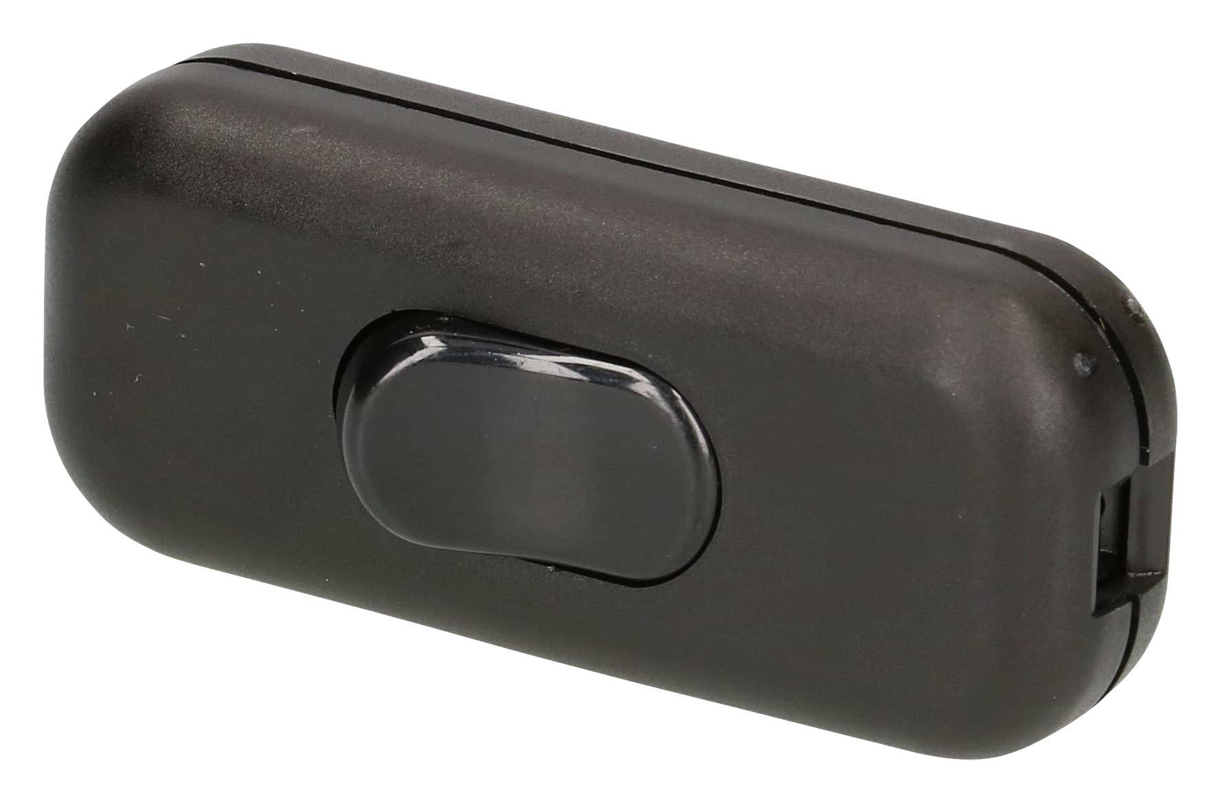 Wippenschalter 1-polig schwarz