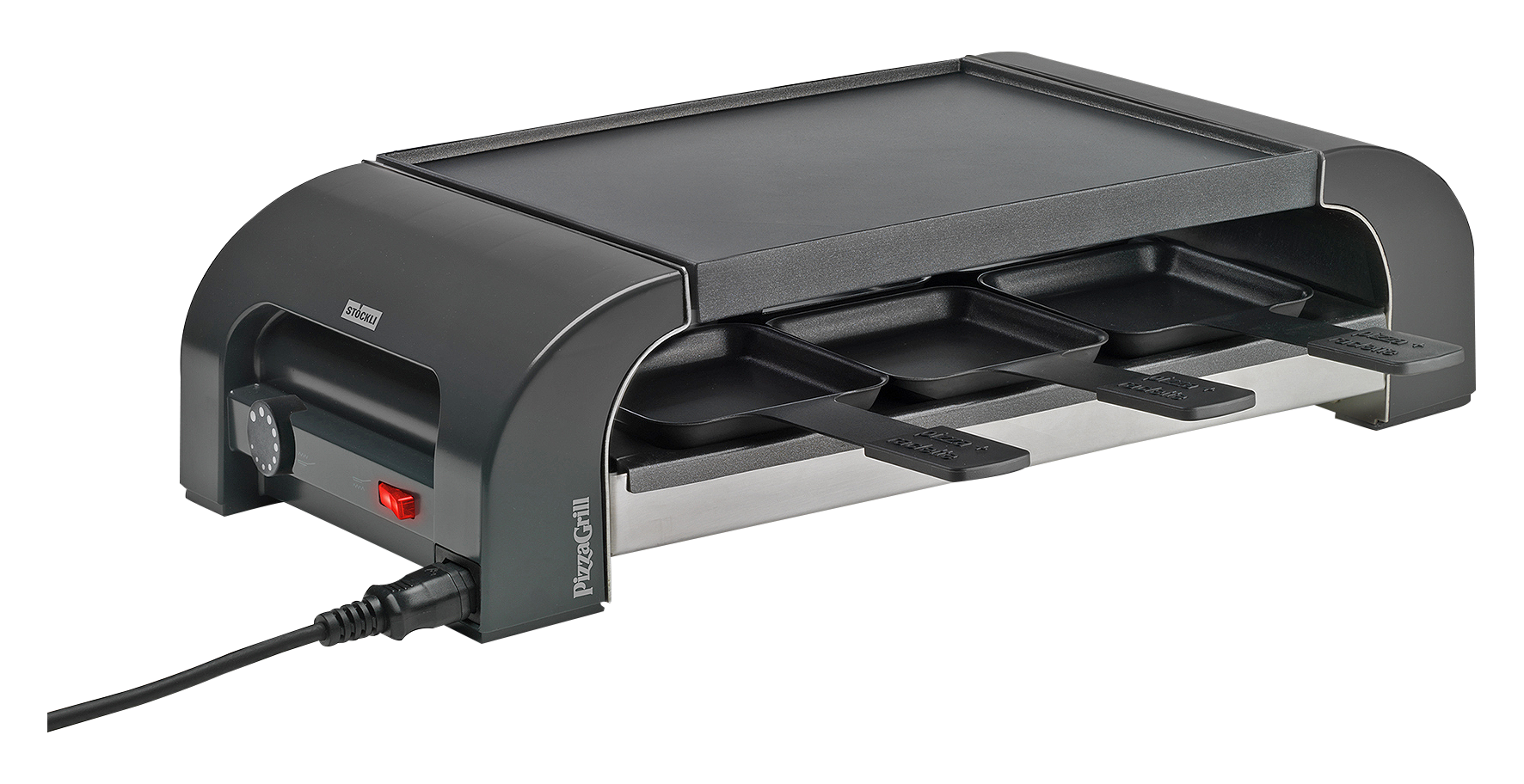 Pizzagrill for 6 anthrazit