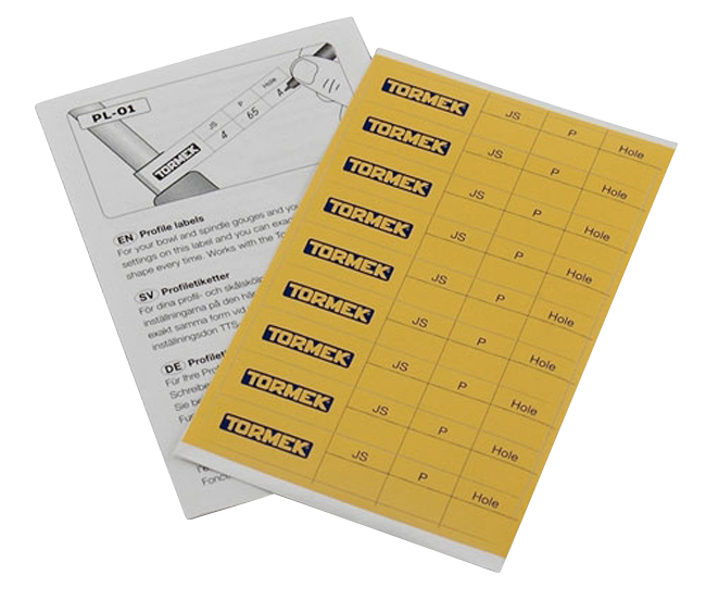 Profiletiketten PL-01