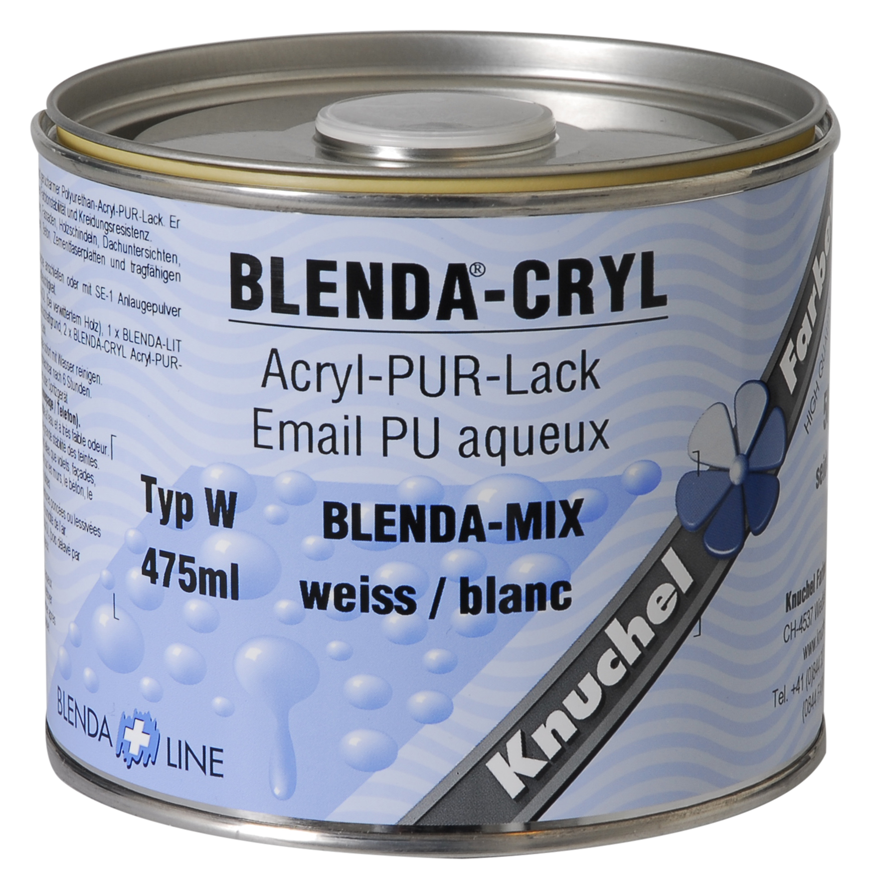 Blenda-Cryl 0.5 l weiss