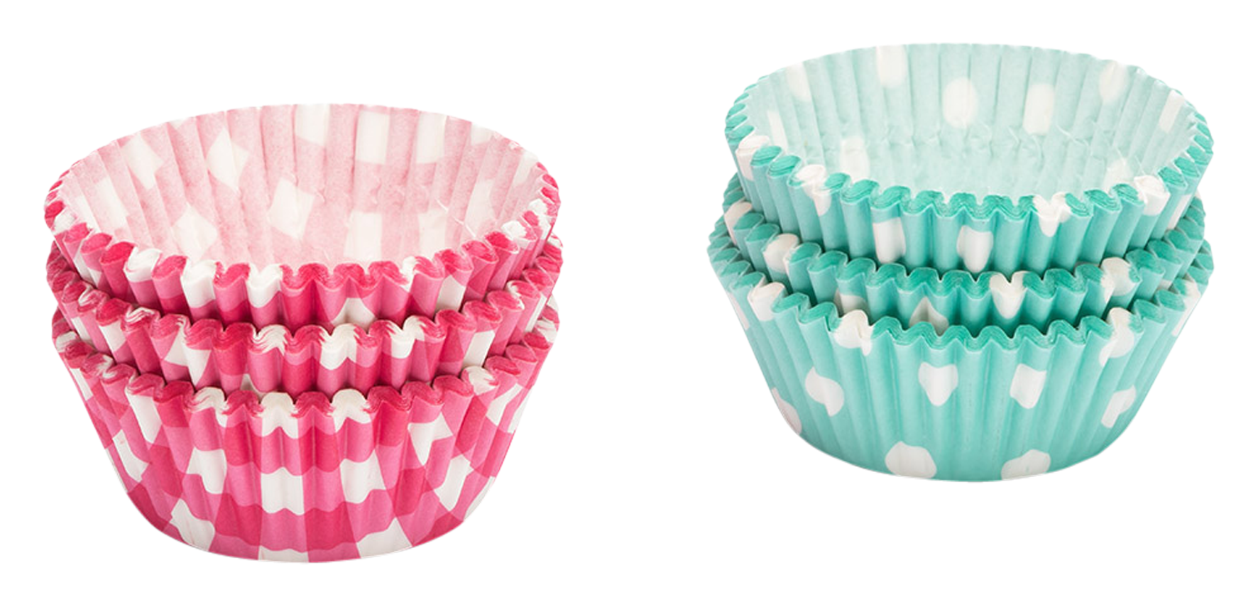 Mini Papierf. pink/türkis ø3cm