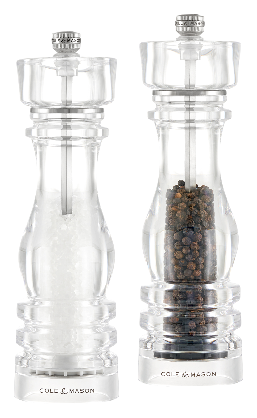 Pfef./Salzmü.London Acryl 22cm