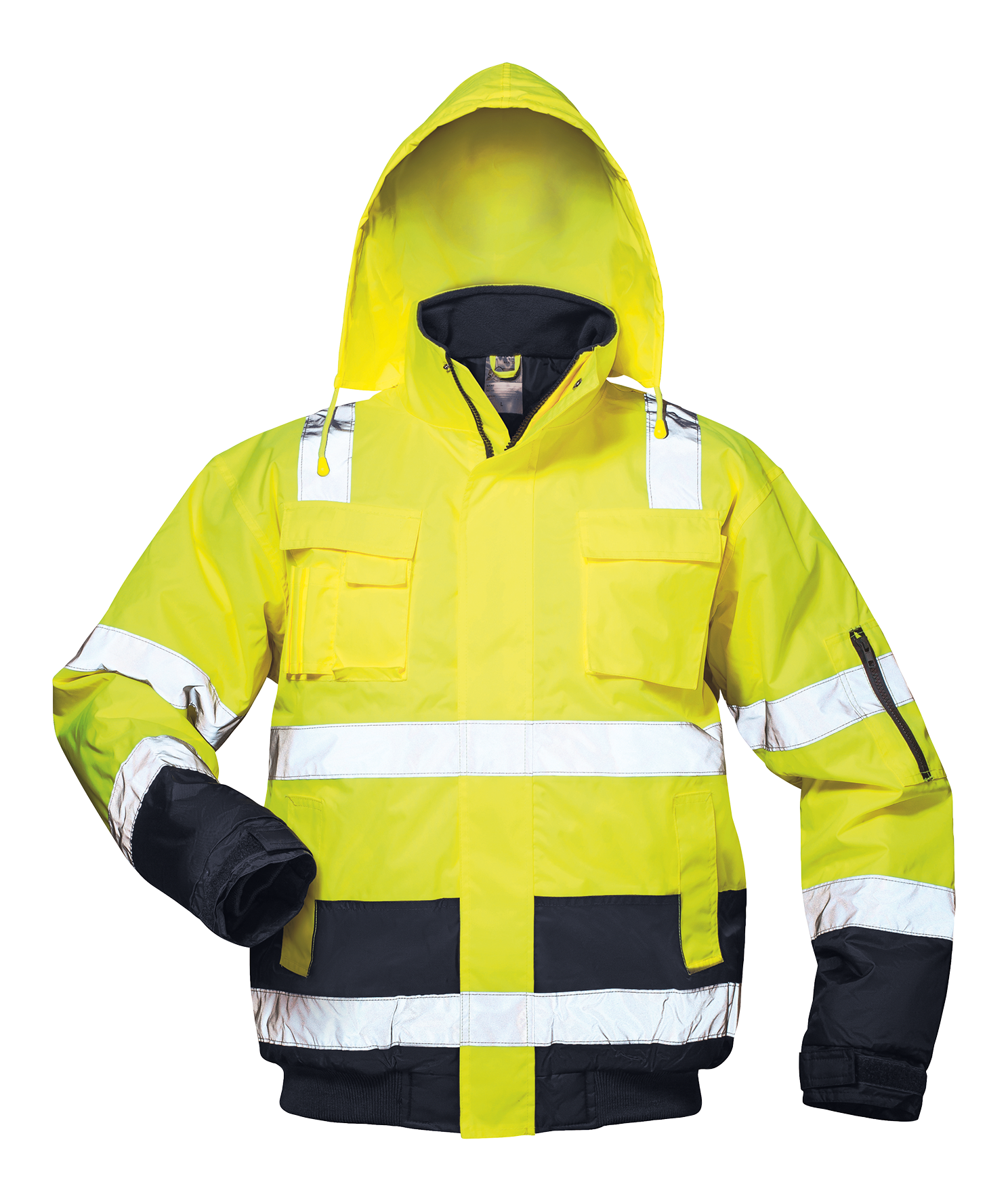 Warnpilotenjacke Axel ge/bl L