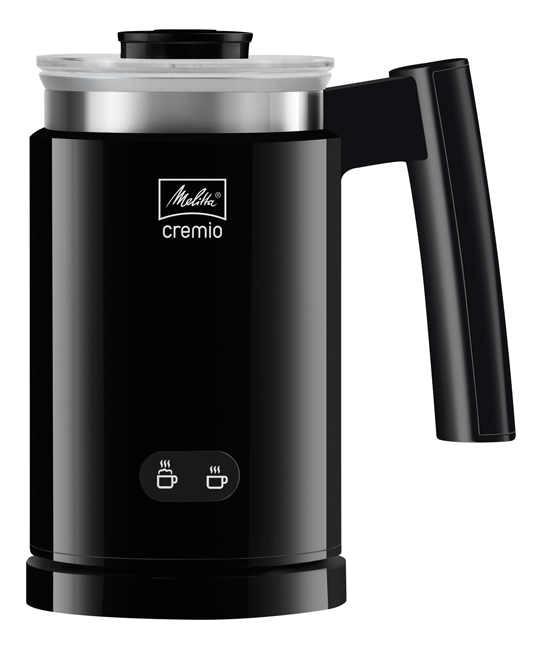 Milchschäumer Cremio schwarz