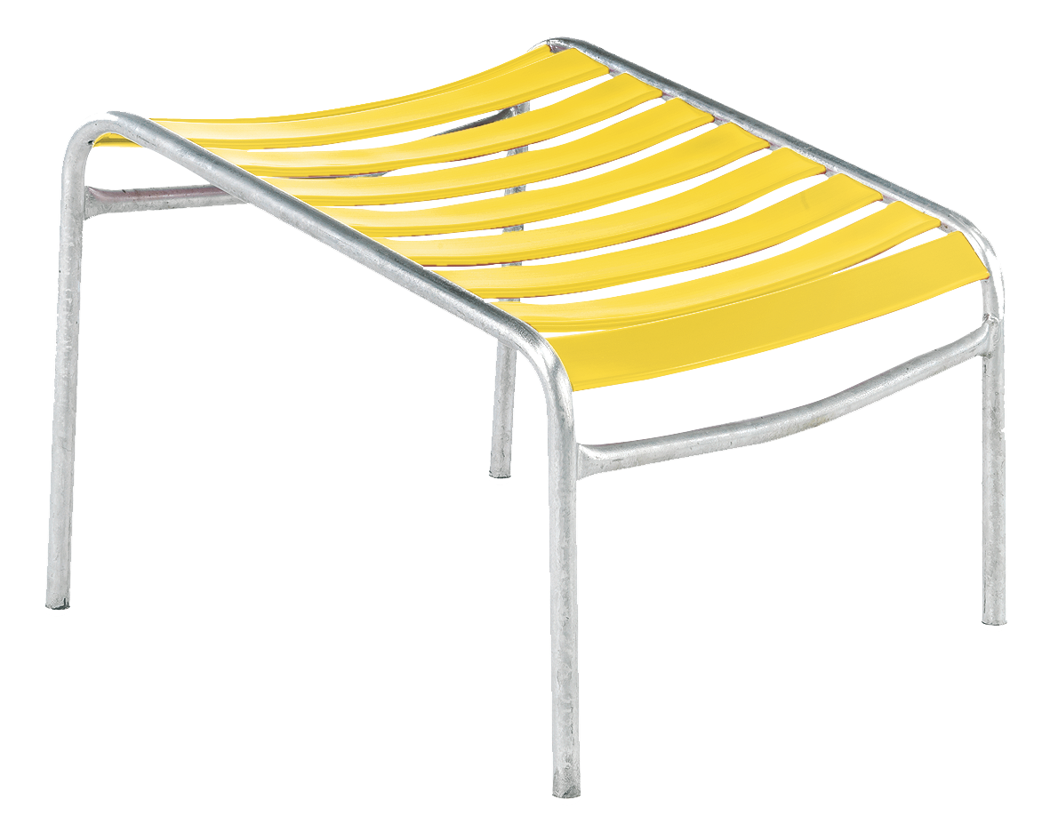 Hocker Lounger Säntis gelb