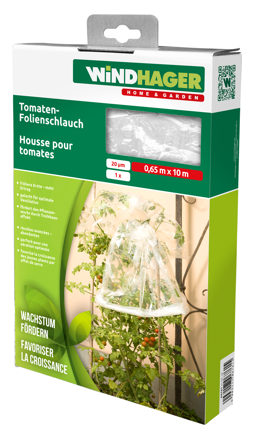 Tomatenfolienschlauch 10x0.65m