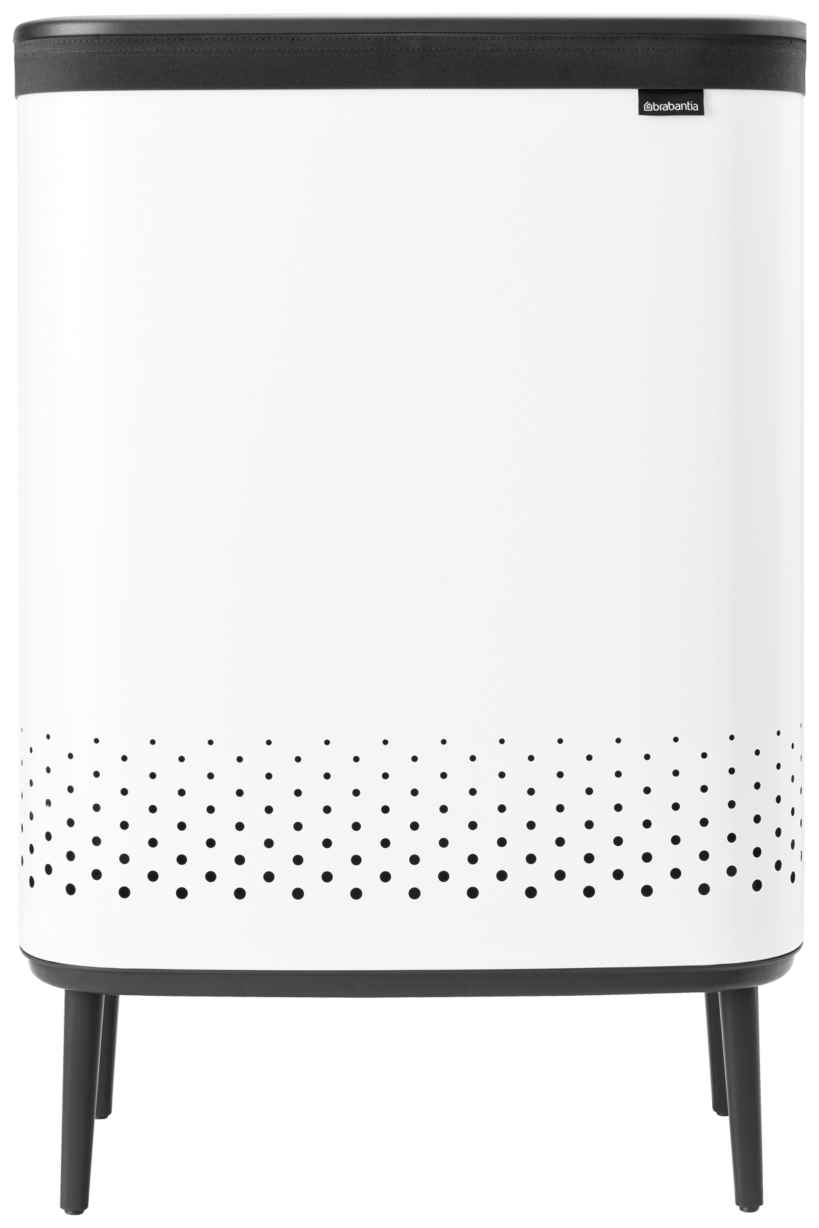 Wäschebox Bo Hi white 2x45l