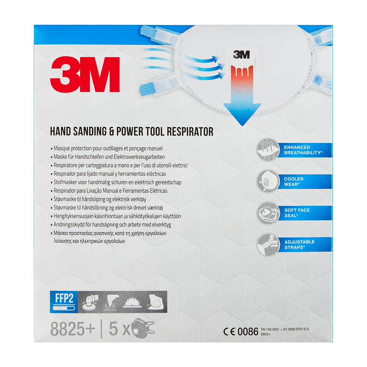 Atemschutzmaske 8825+ 5 Stk.