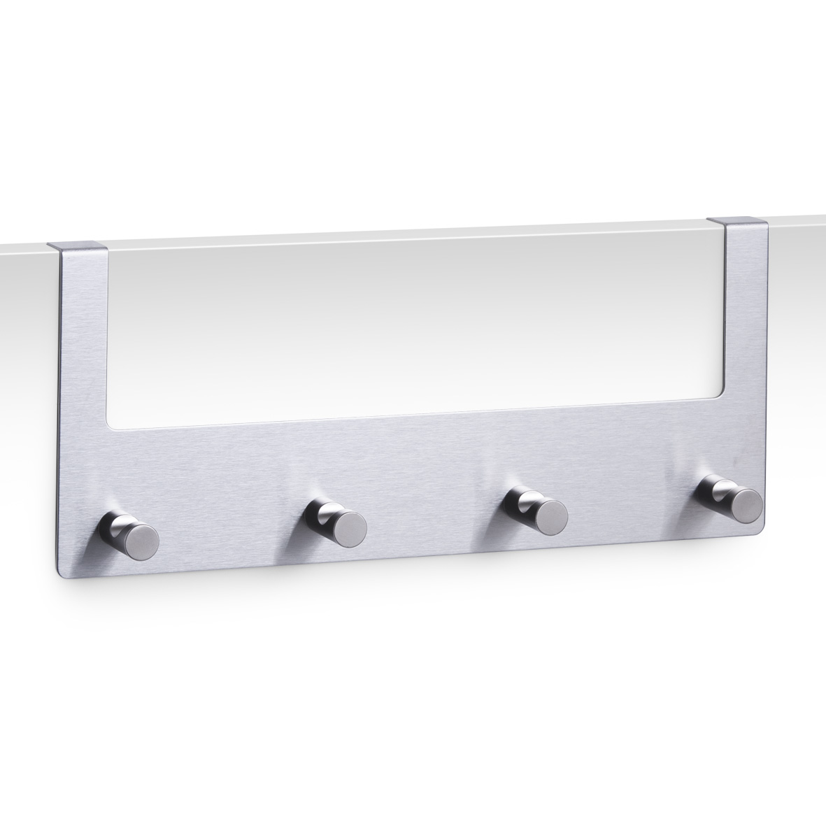 Türhakenleiste 4er Inox 32cm