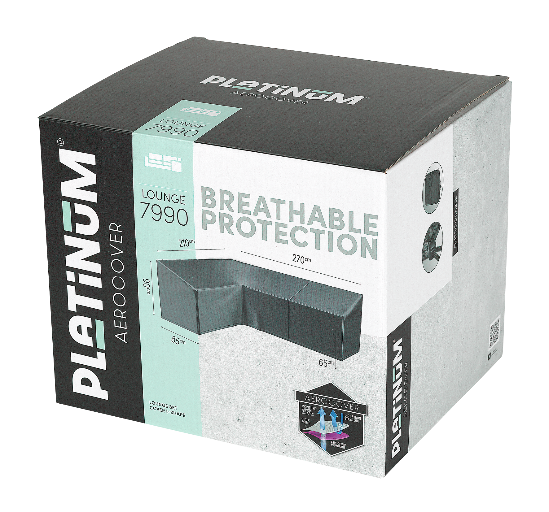 Schutzhülle L-Form links