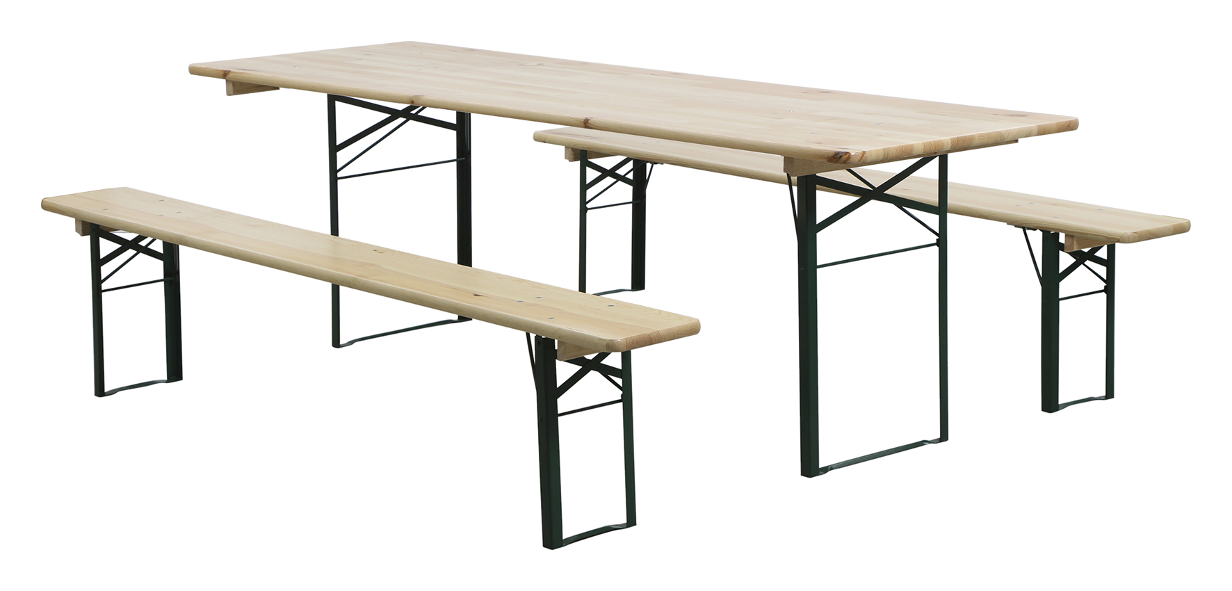 Festbankgarnitur 3-teilig