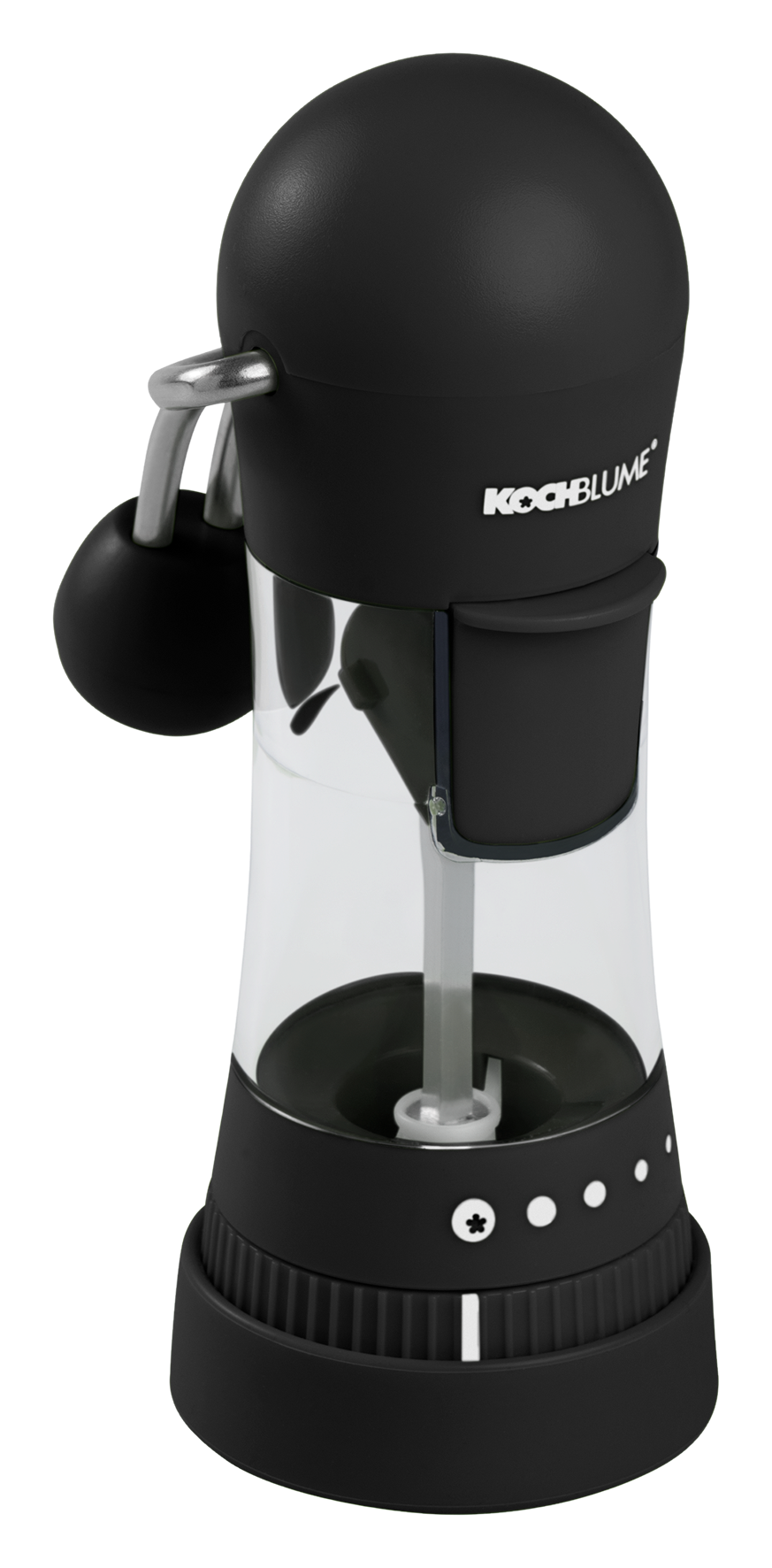 Gewürzmühle m.Fuss 6x8.5 sw.