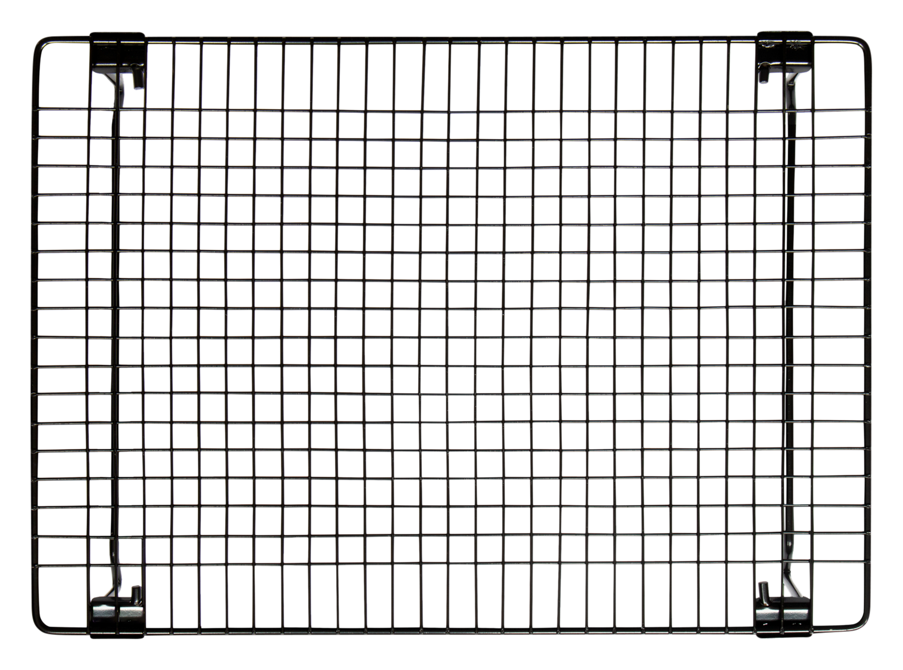 Kuchengitter 34x24x6cm schwarz