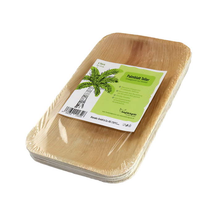 Einwegteller 15x25 cm 6 Stück