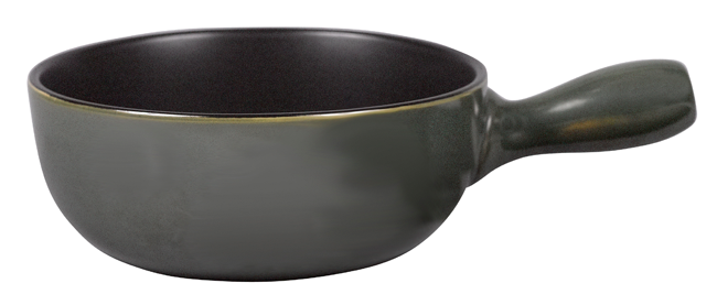 Fonduec. Vintage ø 23 grün