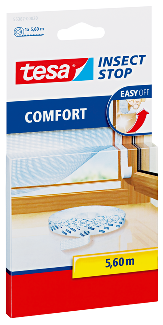 Klettband Comfort 5.6 m weiss