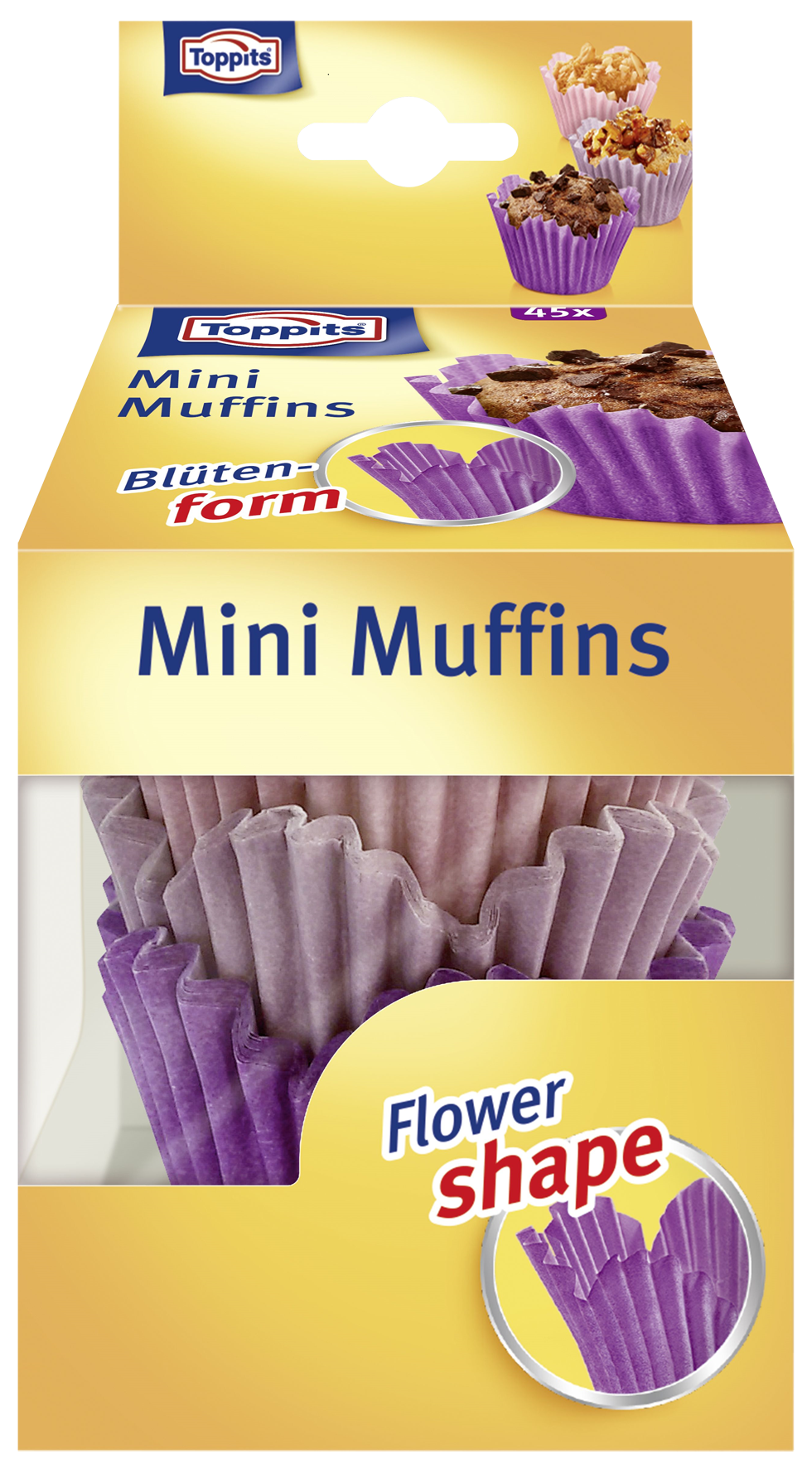 Muffinförmchen Blüte ø4.5cm