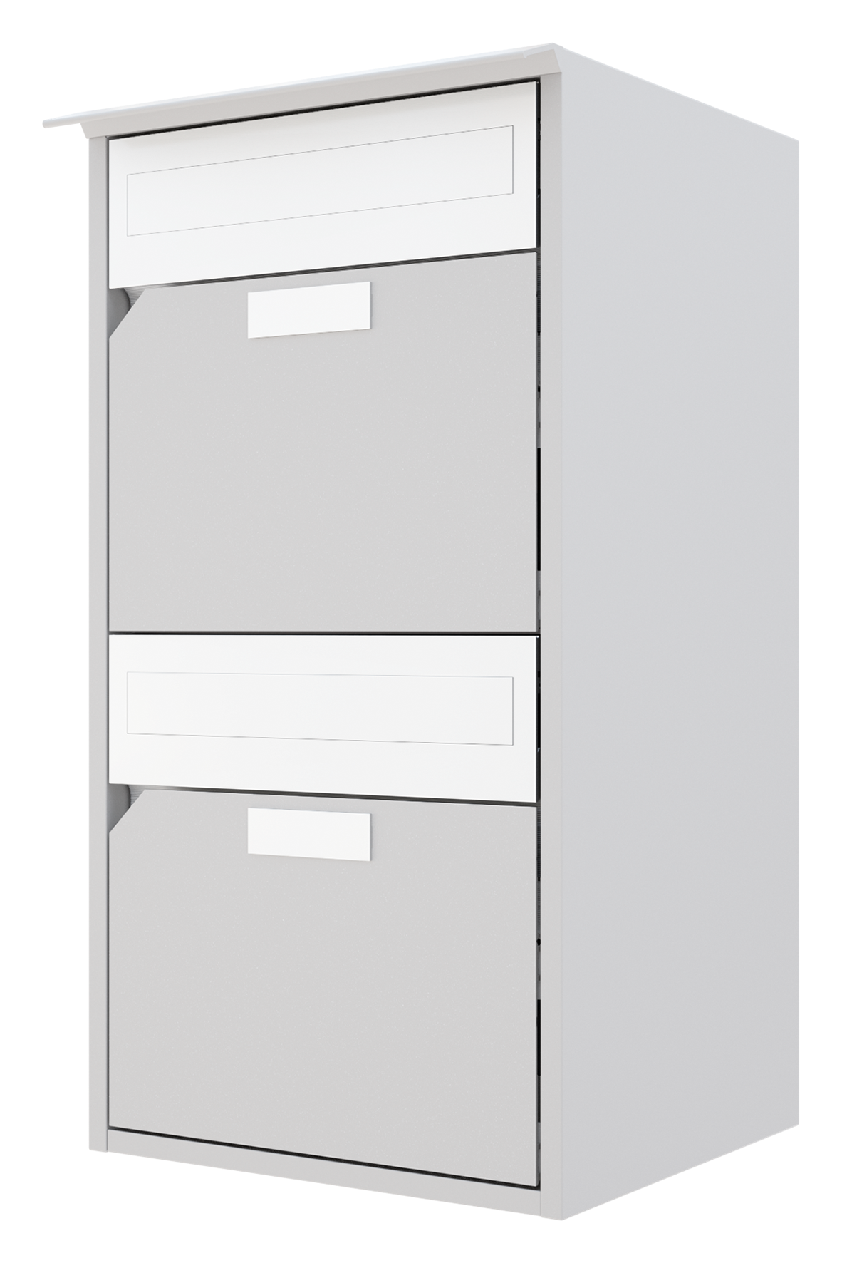 Briefkasten Alu 300 2-Ü,WA,FF