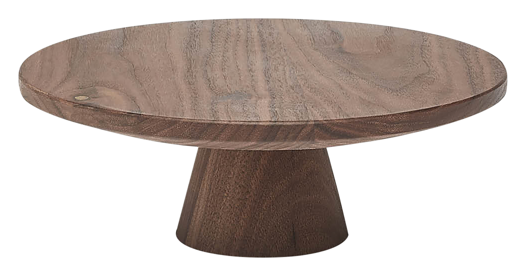 Holzteller auf Fuss ø20cm