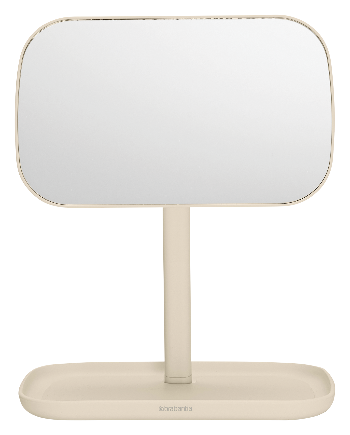 Kosmetiksp.mit Ablage beige