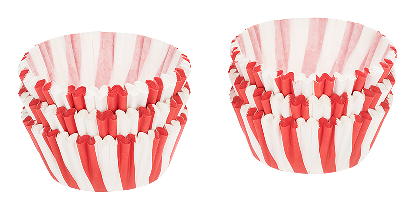 Pap.Förm. gestreift ø 5 cm