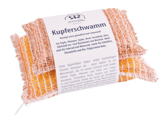 Kupferschwamm Set 2Stück