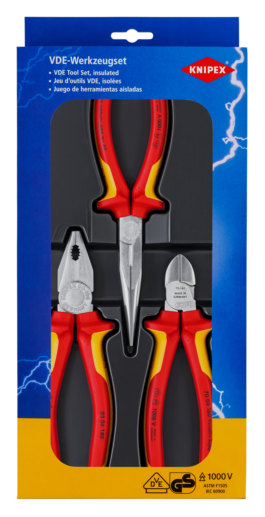 Profi Zangenset Elektro