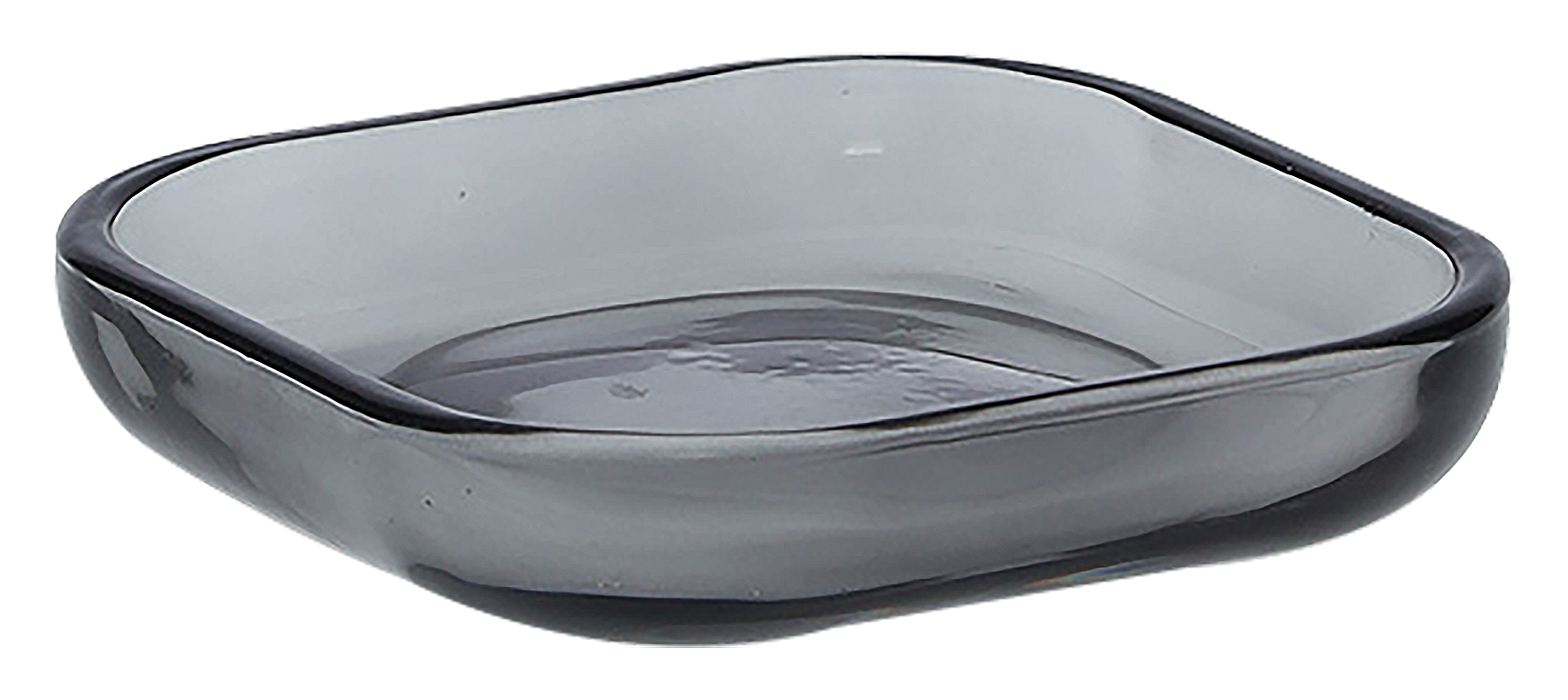 Seifenschale Glas schwarz